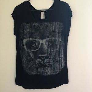 Black Colored Women's Casual top size M